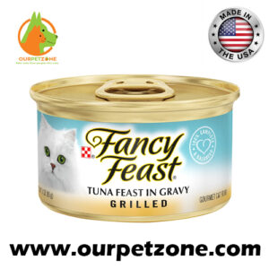 Fancy Feast Grilled Tuna Gourmet Wet Cat Food in Gravy 5×1 85g