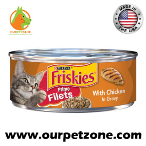 Friskies Prime Filets With Chicken & Tuna Dinner In Gravy 156g