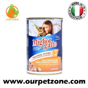 Miglior Gatto With Poultry & Carrots 400g