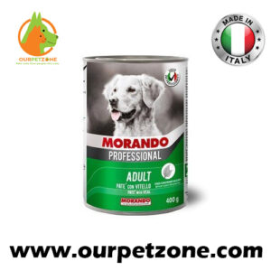 Morando Dog With Veal Pate 400g